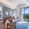 Pet-Friendly Apartments In Atlanta, GA - Mira at Midtown Union - Living Room With High Ceiling, Wood-Like Flooring, Windows, And A Private Patio With Views Of Midtown.